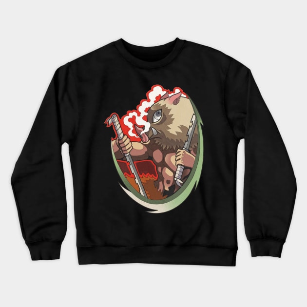 inosuke Crewneck Sweatshirt by i want money